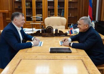 Минниханов и Хуснуллин обсудили инфраструктурные проекты в Татарстане