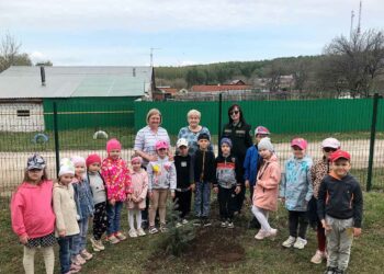 В детсаду Верхнеуслонского района по нацпроекту провели акцию «Сад памяти»