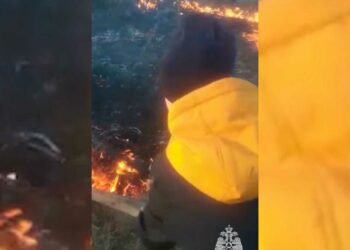 В Татарстане отец с сыном спасли деревню от пожара, пока её жители «просто стояли и смотрели»