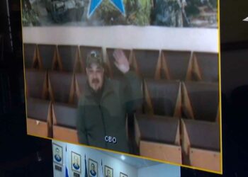 Мобилизованные из Татарстана пообщались c близкими по телемосту