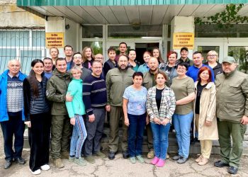 Алексей Песошин и Асгат Сафаров встретились врачами из Татарстана во время поездки в ЛНР