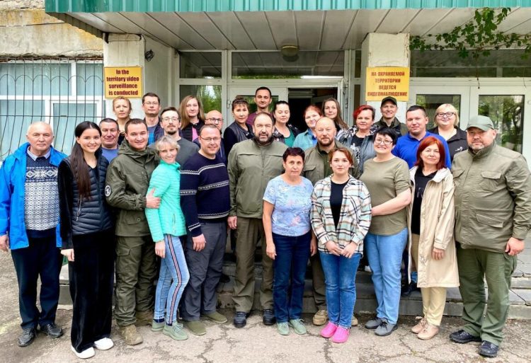 Алексей Песошин и Асгат Сафаров встретились врачами из Татарстана во время поездки в ЛНР