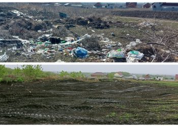 В Буинском районе убрали большую свалку