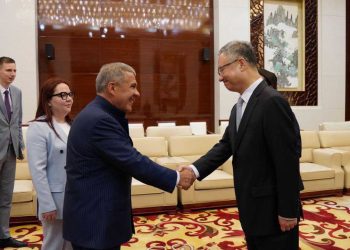 Рустам Минниханов посетил с рабочим визитом Хэфэй