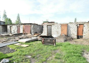 В Буинском районе снесут старые гаражи в рамках программы «Наш двор»