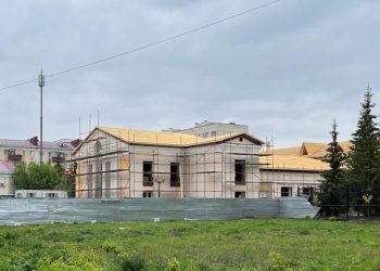 В Альметьевске по нацпроекту реконструируют здания Дворца культуры имени Горького