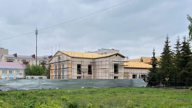 В Альметьевске по нацпроекту реконструируют здания Дворца культуры имени Горького