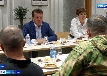 В Татарстане прошли встречи мэров с бойцами СВО
