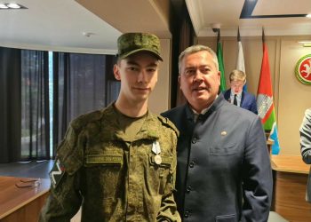 Житель Бугульмы награжден медалью «За отвагу» указом Путина