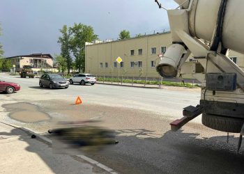 В ГИБДД рассказали подробности смертельного наезда грузовика на велосипедиста в Казани