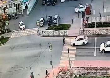 В Кукморе сбили велосипедиста, ехавшего по зебре на красный