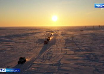 Беспилотники КАМАЗа начали работать в Арктике