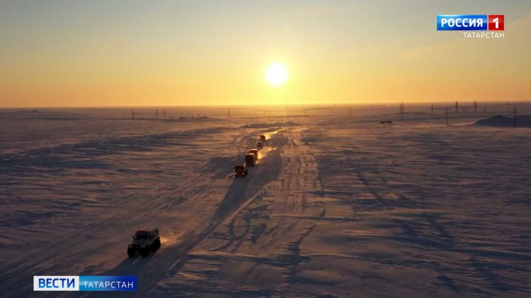 Беспилотники КАМАЗа начали работать в Арктике