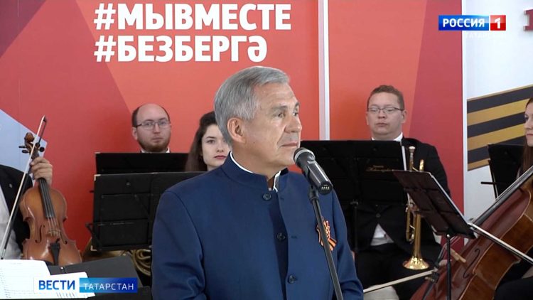 Минниханов высоко оценил организацию Парада Победы в Казани