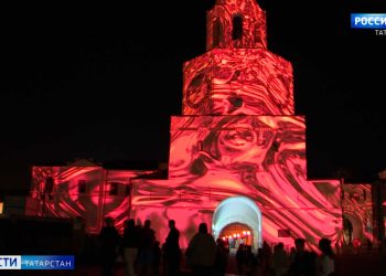 Стены Казанского Кремля украсит уникальное световое шоу