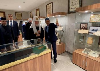 Патриарх Московский и Всея Руси Кирилл прибыл на «Изге Болгар жыены»