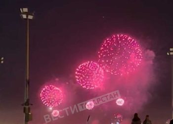 День Победы в Казани завершился праздничным салютом