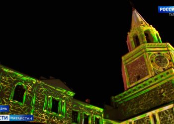 Стены Казанского Кремля украсит уникальное световое шоу