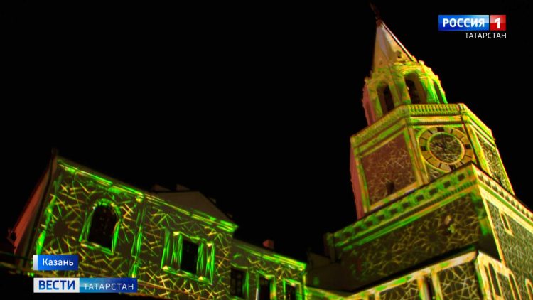 Стены Казанского Кремля украсит уникальное световое шоу