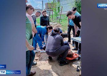 В Казани нейрохирурги прооперировали рабочего, который сорвался без страховки с вышки
