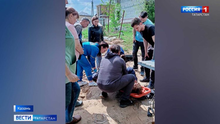 В Казани нейрохирурги прооперировали рабочего, который сорвался без страховки с вышки