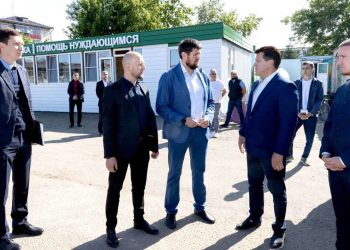 Метшин посетил пункт помощи «Приют человека»