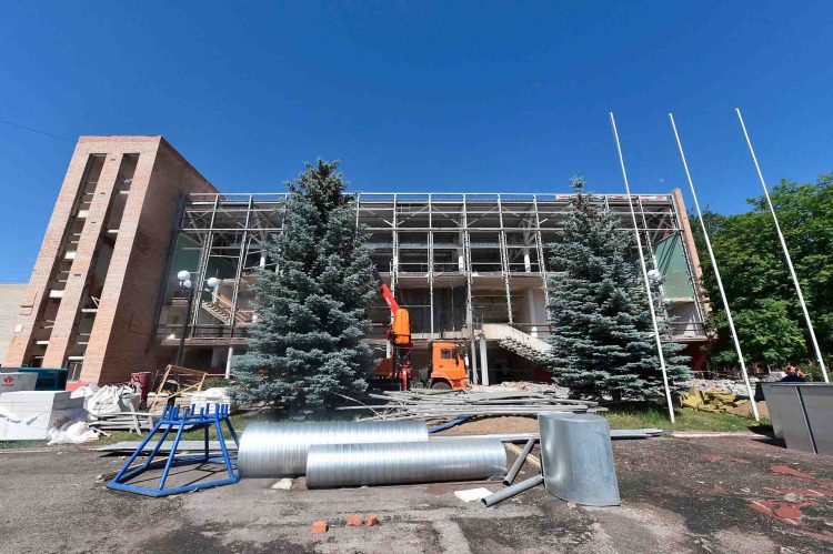 В Нижнекамске по нацпроекту реконструируют спорткомплекс «Дружба»