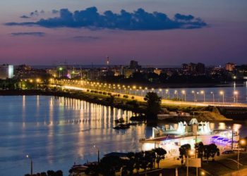 В Казани почти завершили благоустройство велопешеходного маршрута вдоль Кремлевской дамбы