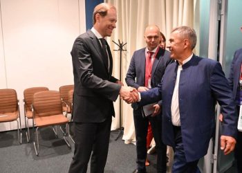 Минниханов встретился с главой Минпромторга России