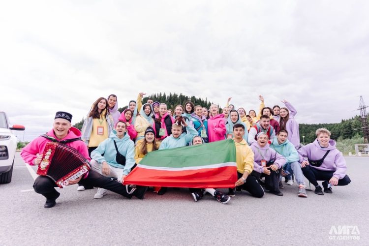 Молодежь Татарстана в тройке лидеров в общем зачете студвесны