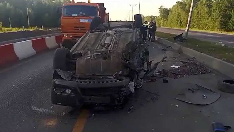 На въезде в Казань в результате ДТП с перевертышем скончалась женщина