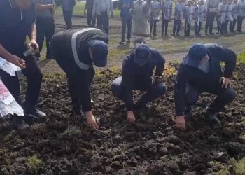 В Буинском районе провели старинный обряд «задабривания земли»