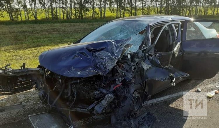 В Спасском районе при столкновении иномарок погиб мужчина