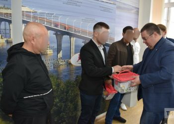 Мобилизованные Алексеевского района рассказали главе о службе в зоне СВО