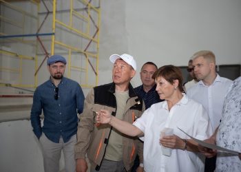 В Нижнекамске по нацпроекту отремонтируют спортзал