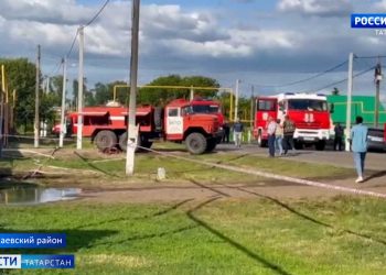 Возможной причиной пожара в Тукаевском районе стало короткое замыкание