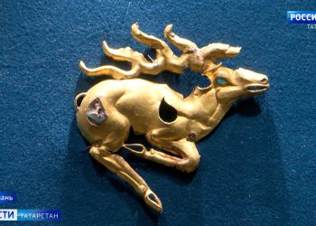 В Казани открылась выставка «Золото великой степи»