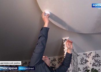 После трагического пожара в селе Саитово спасатели начали обход жилых домов многодетных семей