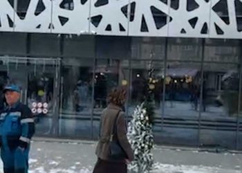 Альметьевск завалили снегом ради съемок фильма