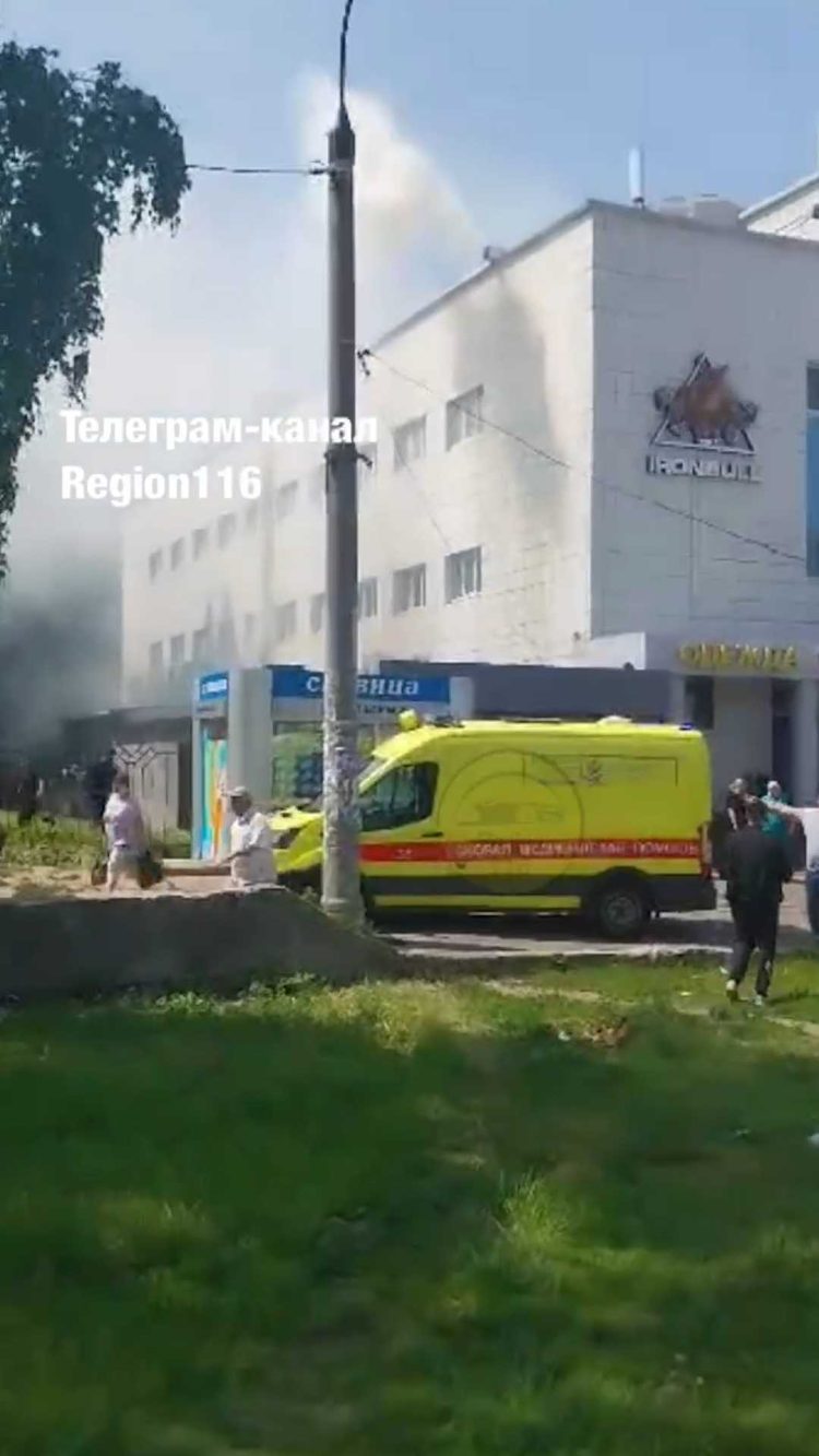 В Казани при пожаре 5 человек эвакуировались самостоятельно