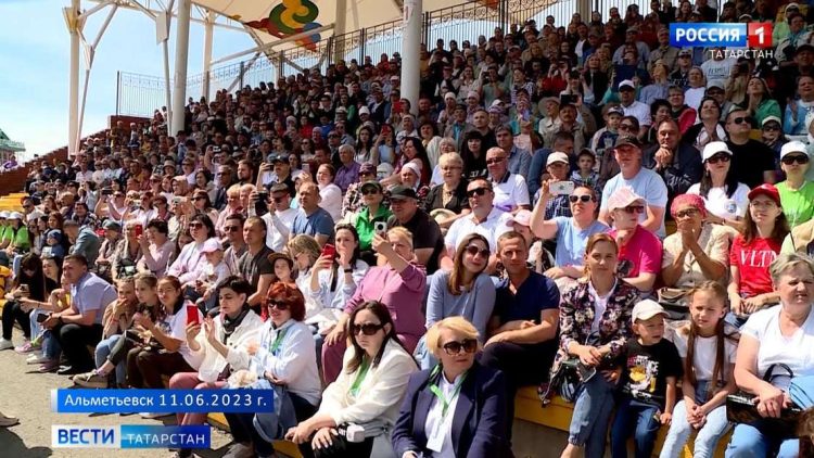 В Альметьевске накануне отметили «Сабантуй»