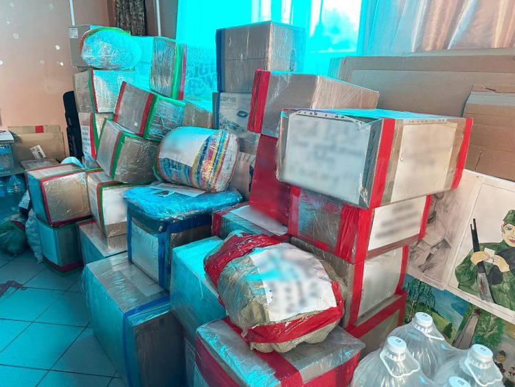 Из Менделеевска бойцам СВО отправили гумпомощь