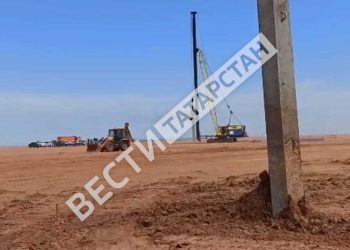 В Татарстане забили первую сваю в основание логоцентра им. Дэн Сяопина