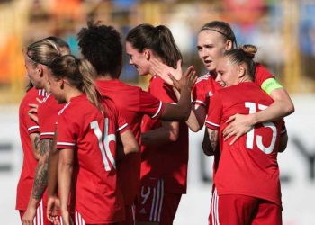 Женская сборная России по футболу одержала победу над командой Ирана в Казани