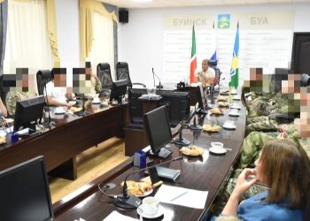 В Буинском районе участники СВО посетили молодежный центр «Мирас»