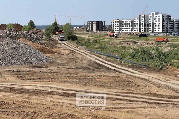 В Челнах приступили к строительству продолжения улицы Нариманова