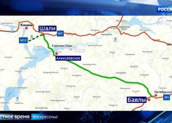 Работы по строительству дороги Алексеевское-Альметьевск завершат к следующему году