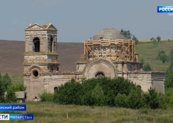 В Заинском районе добровольцы восстанавливают церковь с вековой историей