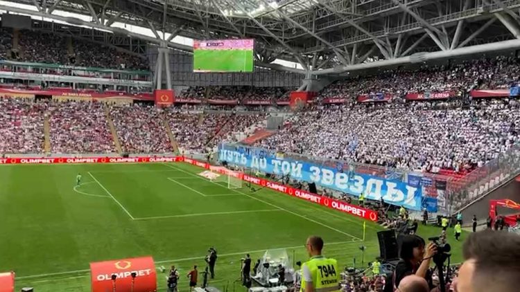 В Казани заканчивается первый тайм Суперкубка со счет 0:0