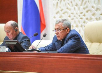 Минниханов принял участие в 45 заседании Госсовета РТ